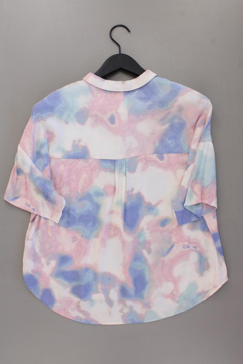 Jake*s Kurzarmbluse Gr. 42 mit Batikmuster mehrfarbig