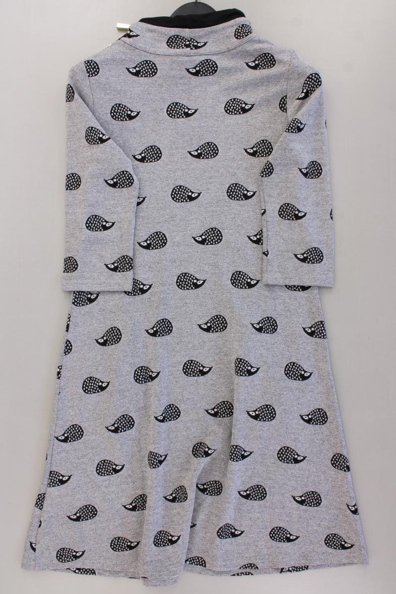 Midikleid Gr. M 3/4 Ärmel grau aus Viskose