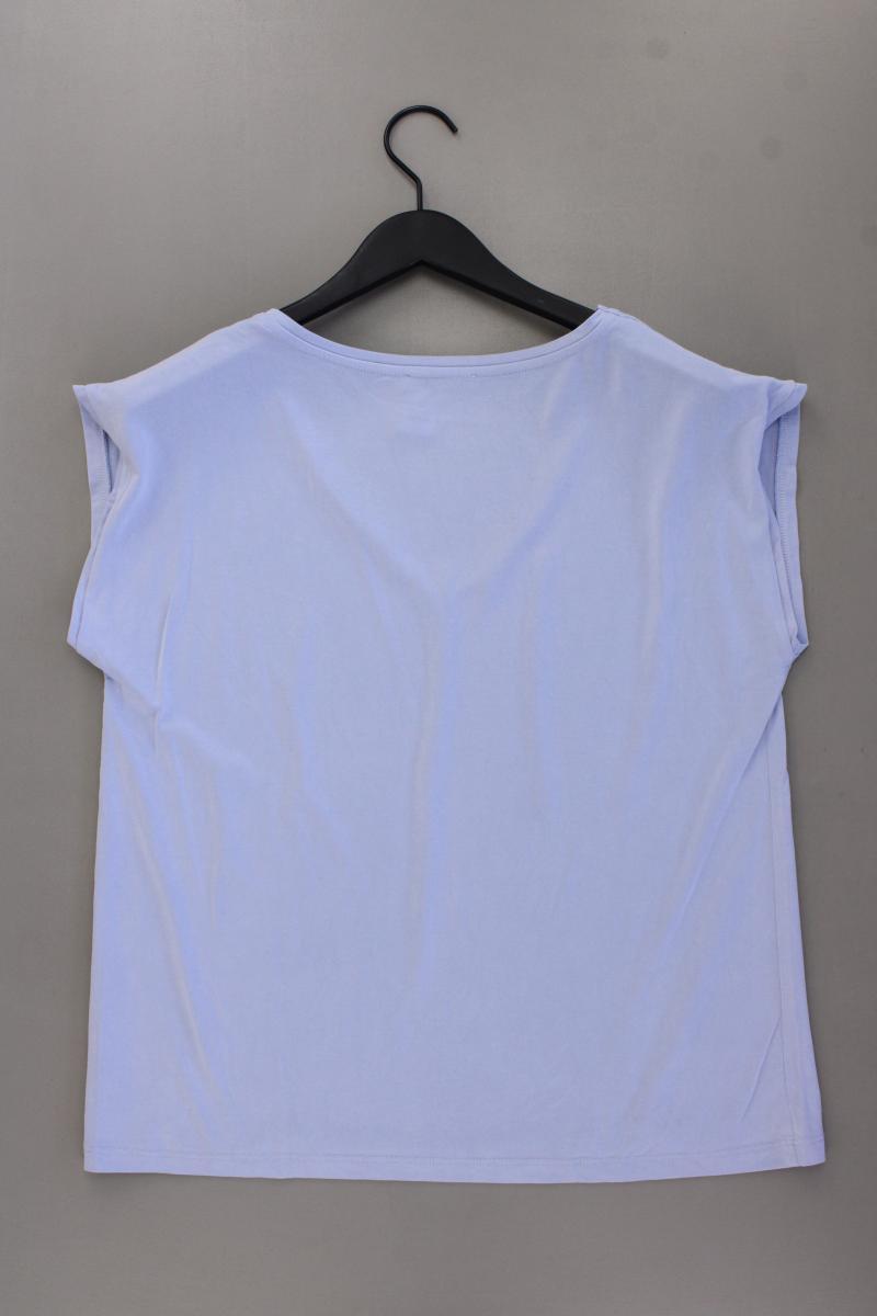 Pieces Shirt mit V-Ausschnitt Gr. XL neuwertig Kurzarm blau