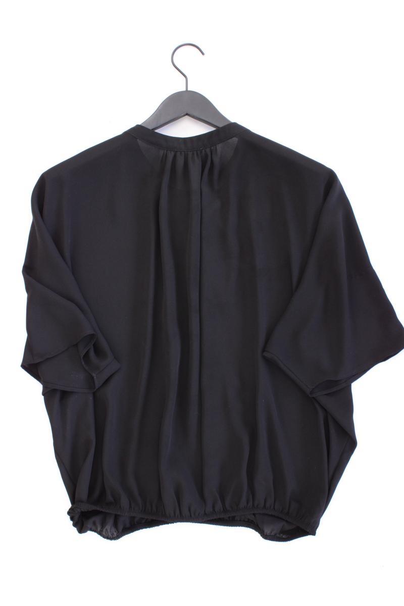 Maison 123 Paris Oversize-Bluse Gr. 36 3/4 Ärmel schwarz aus Polyester