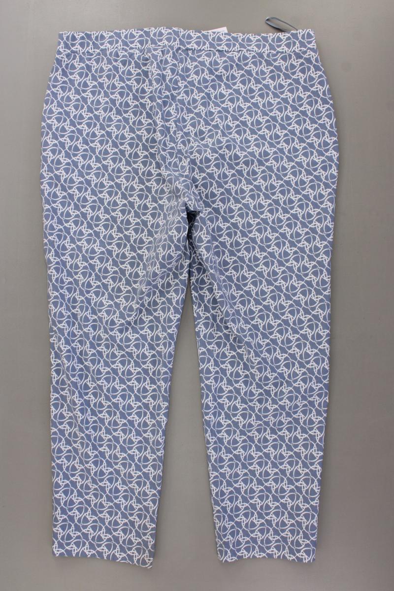 Helena Vera Stretchhose Gr. 48 blau aus Viskose