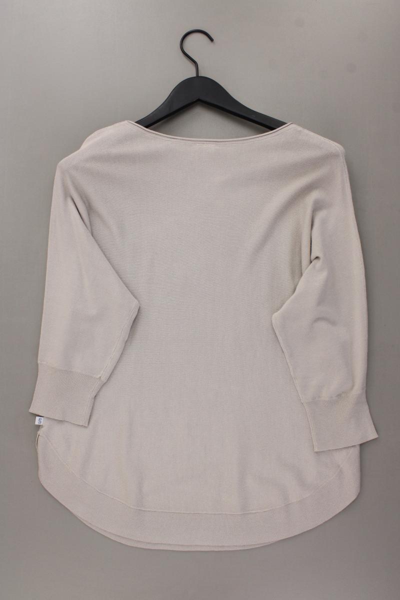 QS by s.Oliver Feinstrickpullover Gr. M grau aus Viskose