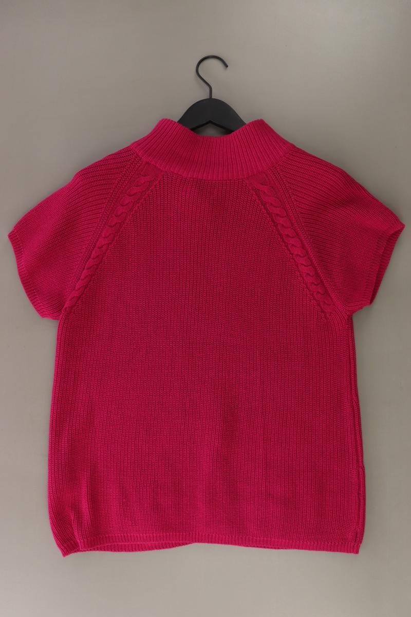 Blue Seven Strickjacke Gr. 44 Kurzarm pink aus Polyacryl