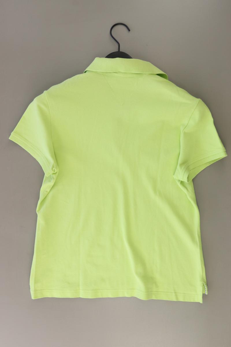 Tommy Hilfiger Poloshirt Gr. L Kurzarm grün aus Baumwolle