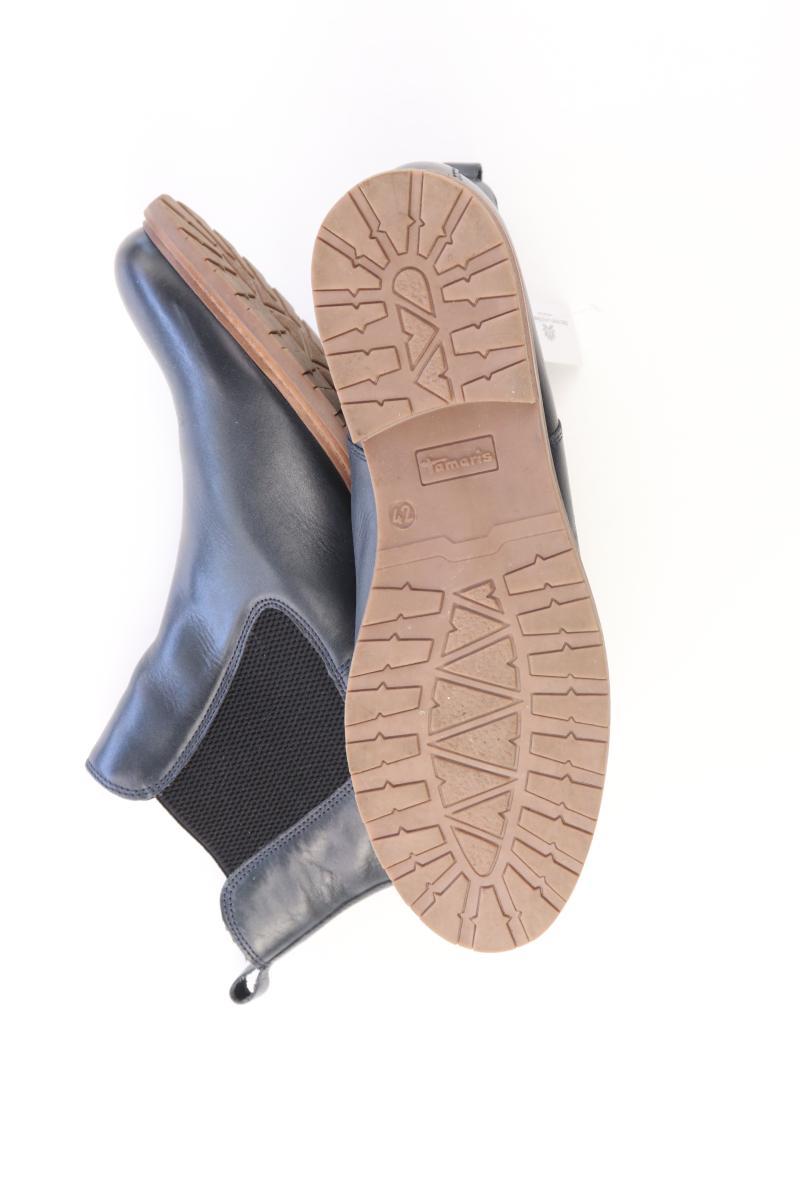 Tamaris Leder Stiefeletten Gr. 42 schwarz