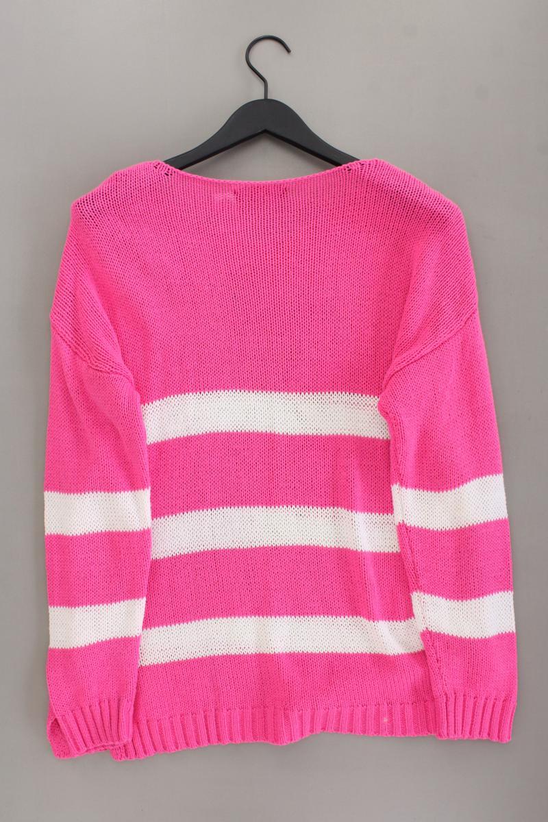 Aniston Grobstrickpullover Gr. 40/42 pink aus Baumwolle