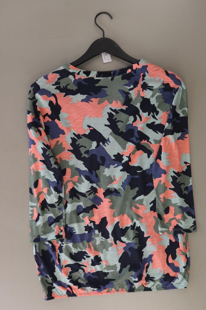 Cecil Printshirt Gr. S camouflage 3/4 Ärmel mehrfarbig aus Baumwolle