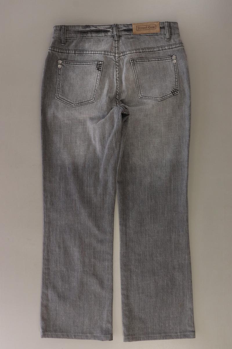 Street One Boot Cut Jeans Gr. W26 grau