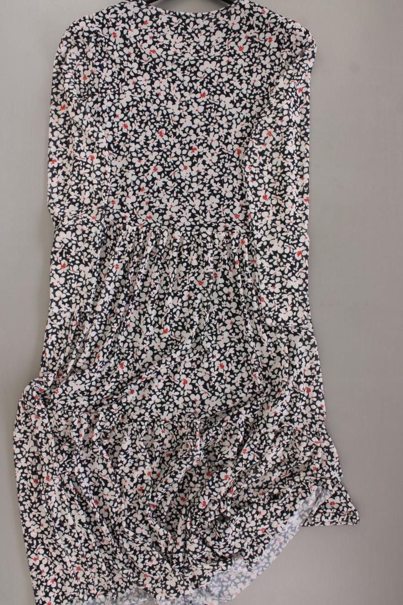 SOAKED IN LUXURY Langarmkleid Gr. L mit Blumenmuster neuwertig mehrfarbig