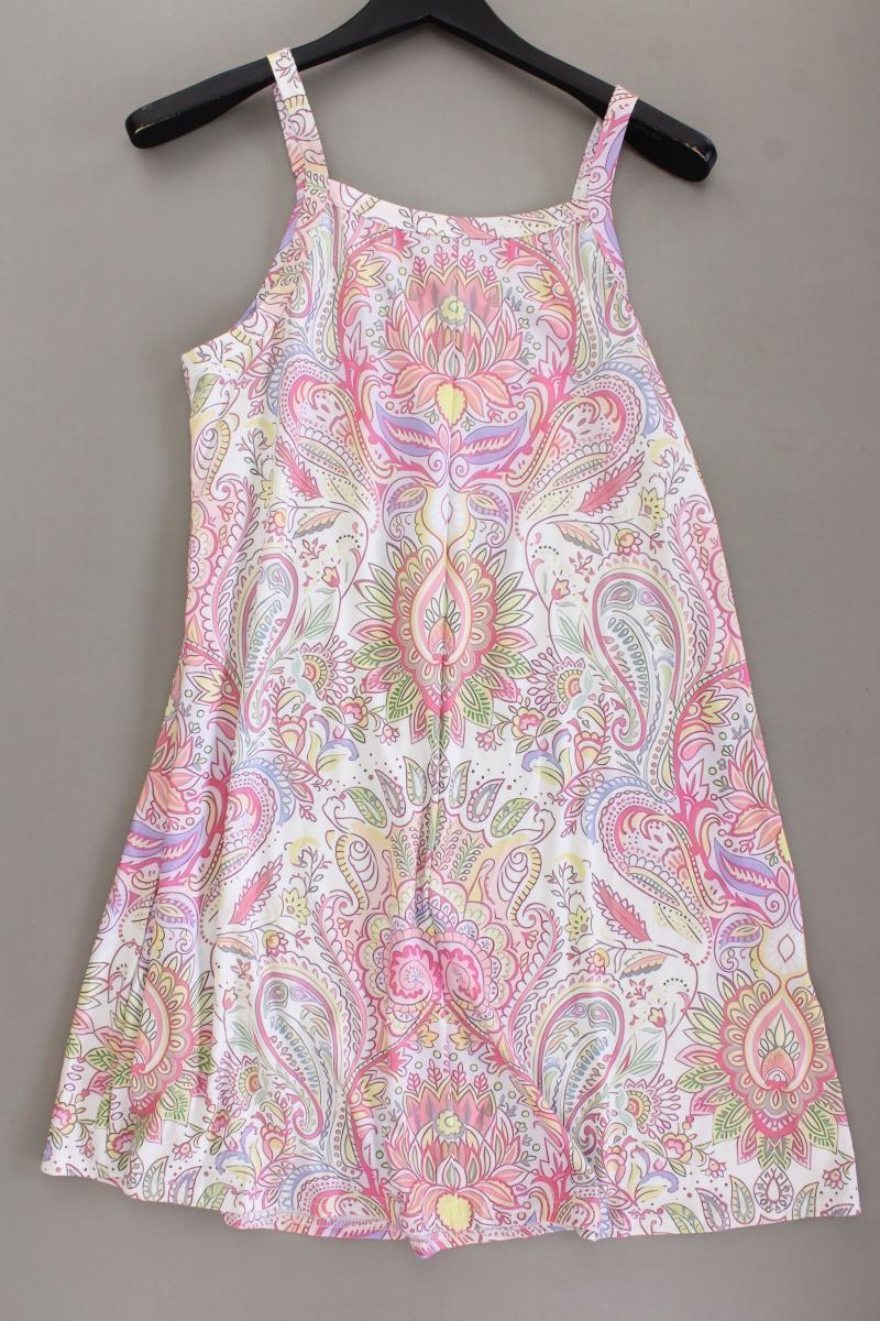 Trägerkleid Gr. L mit Paisleymuster mehrfarbig aus Polyester
