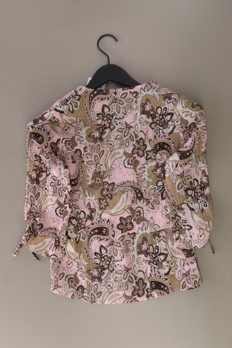 Street One Y2K Vintage Bluse Gr. 36 mit Paisleymuster 3/4 Ärmel mehrfarbig