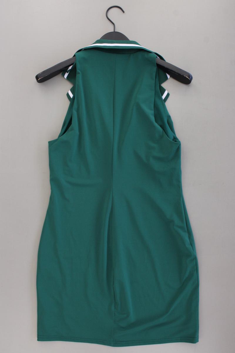 Zara Polokleid Gr. L Ärmellos grün aus Polyester