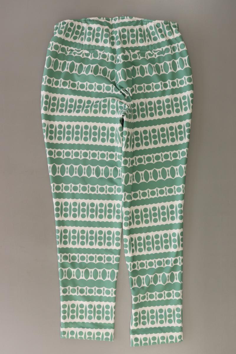 Steffen Schraut QVC Hose Gr. Kurzgröße 20 gepunktet neuwertig grün aus Polyester