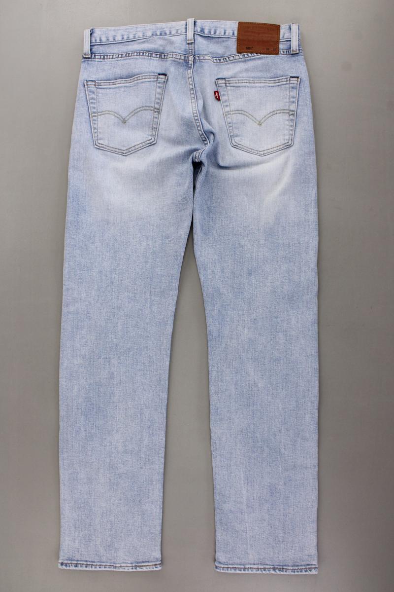 Levi's Straight Jeans für Herren Gr. W30/L32 blau aus Baumwolle