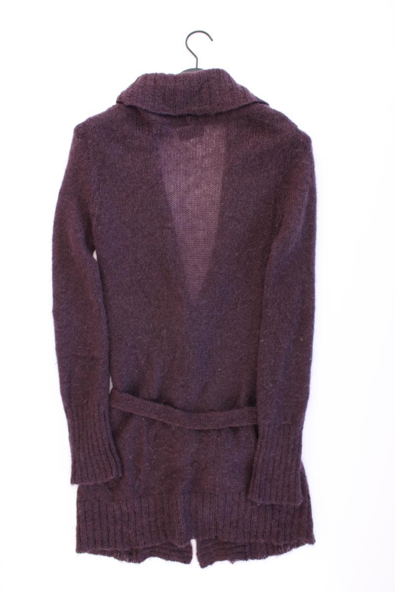 Marc O'Polo Strickjacke Gr. S Langarm lila aus Mohair