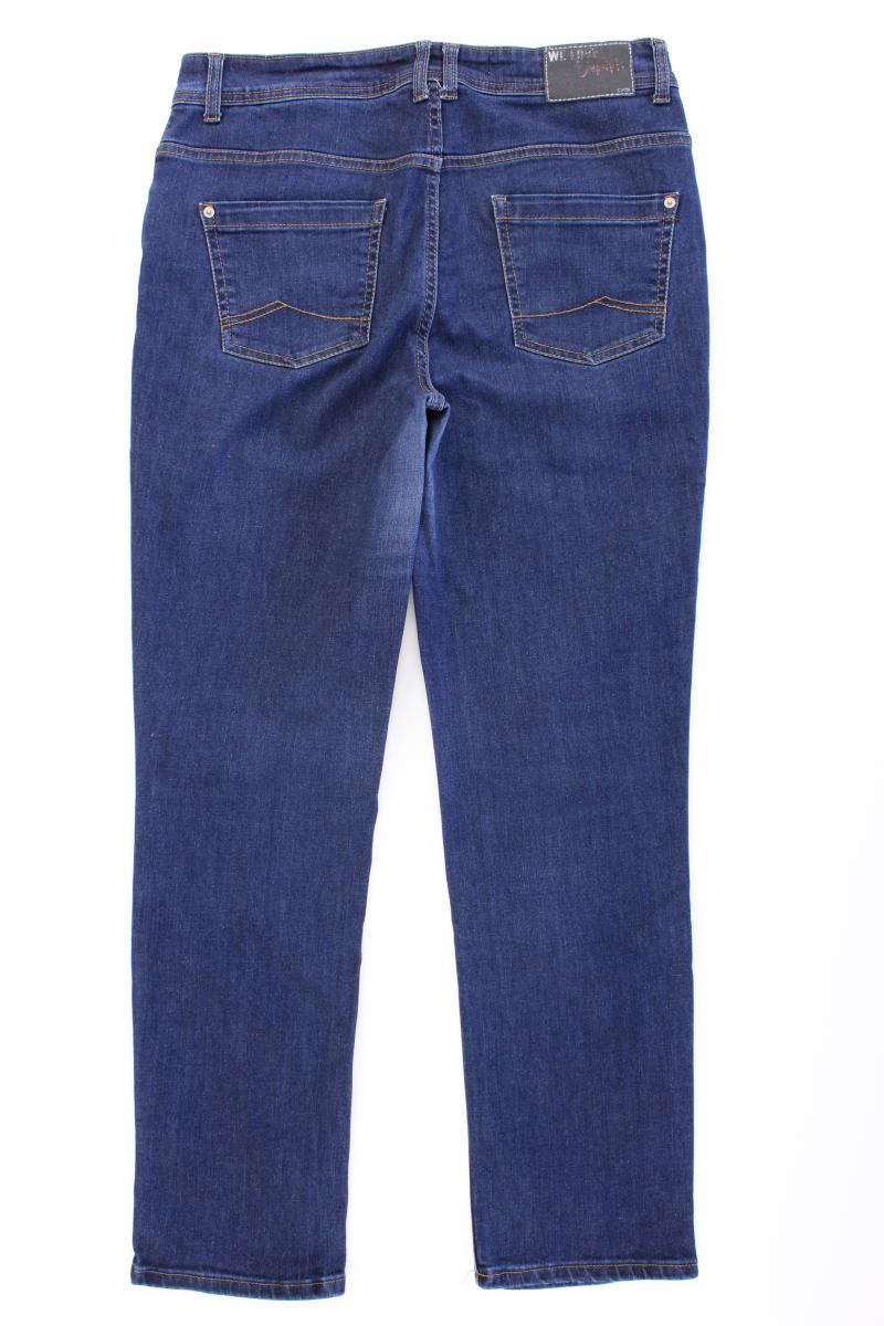 Cecil Straight Jeans Gr. W30 blau aus Baumwolle