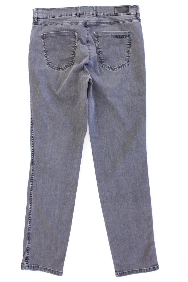 TONI Straight Jeans Gr. Kurzgröße 42 grau aus Baumwolle