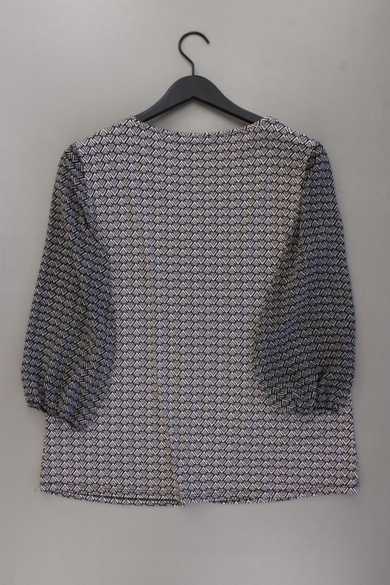 Armand Thiery Classic Bluse Gr. 46 3/4 Ärmel grau