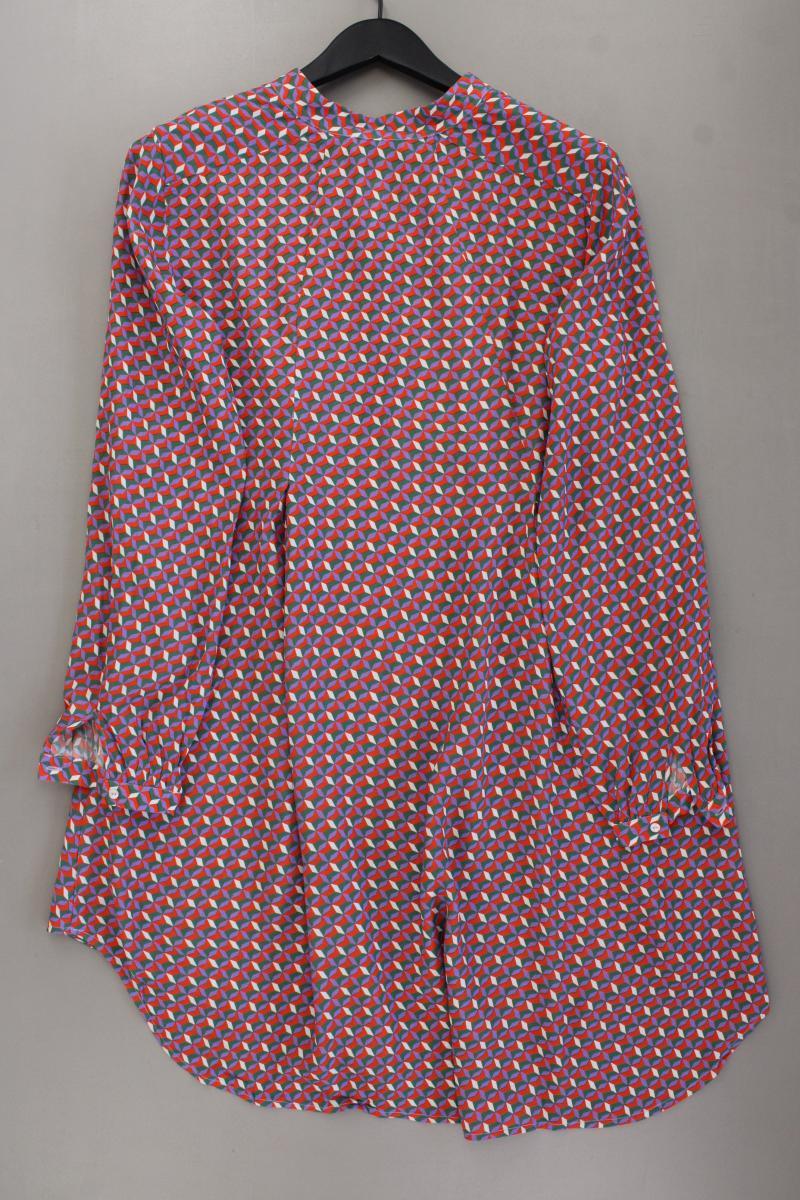 0039 Italy Langarmkleid Gr. S geometrisches Muster neuwertig mehrfarbig