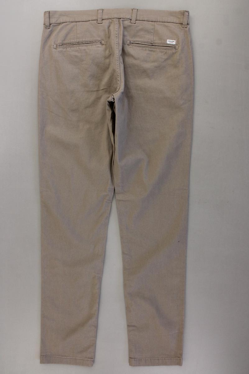 Jack & Jones Chinohose für Herren Gr. W33/L34 braun aus Baumwolle