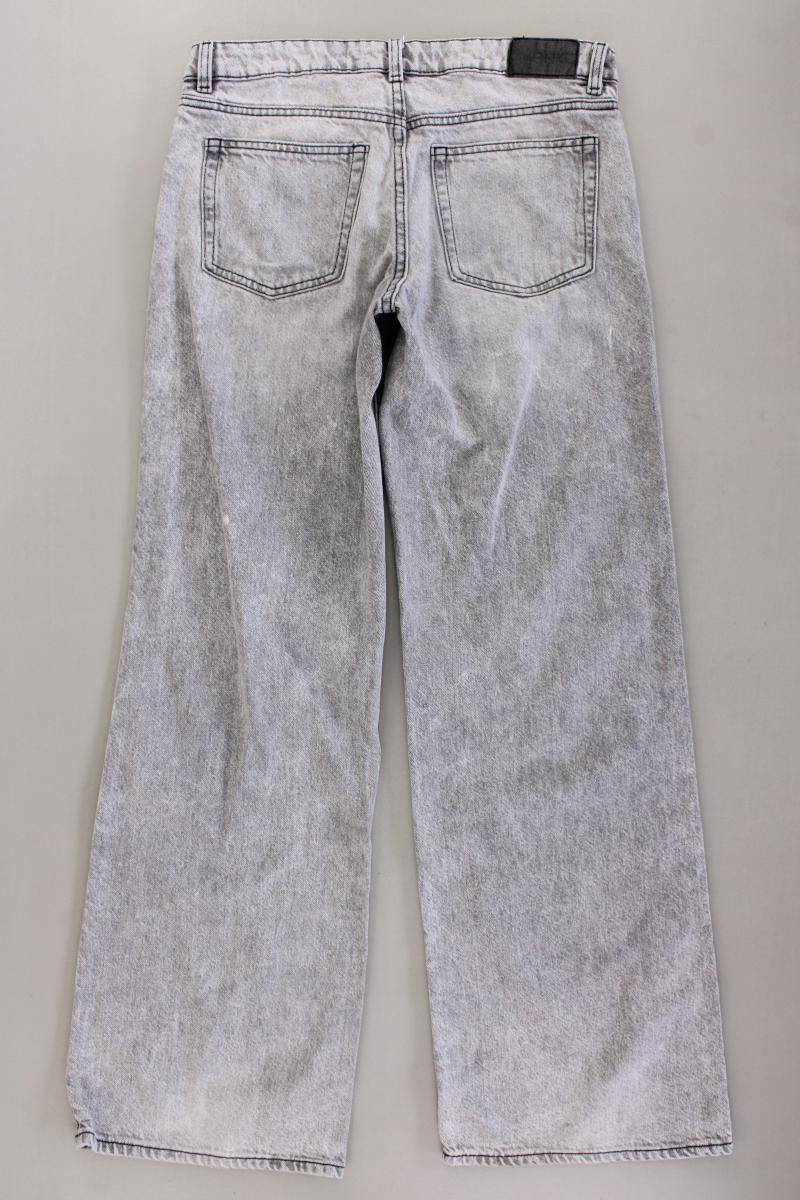 Monki Boot Cut Jeans Gr. W26/L32 grau aus Baumwolle