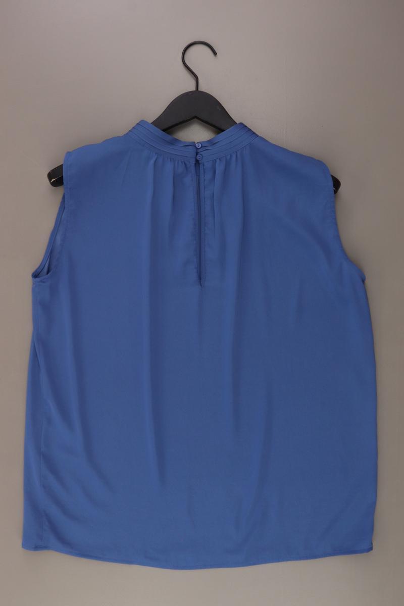 Saint Tropez Ärmellose Bluse Gr. L blau
