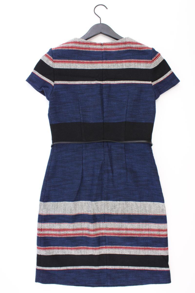 BOSS by Hugo Boss Bleistiftkleid Gr. 36 mit Gürtel Kurzarm blau