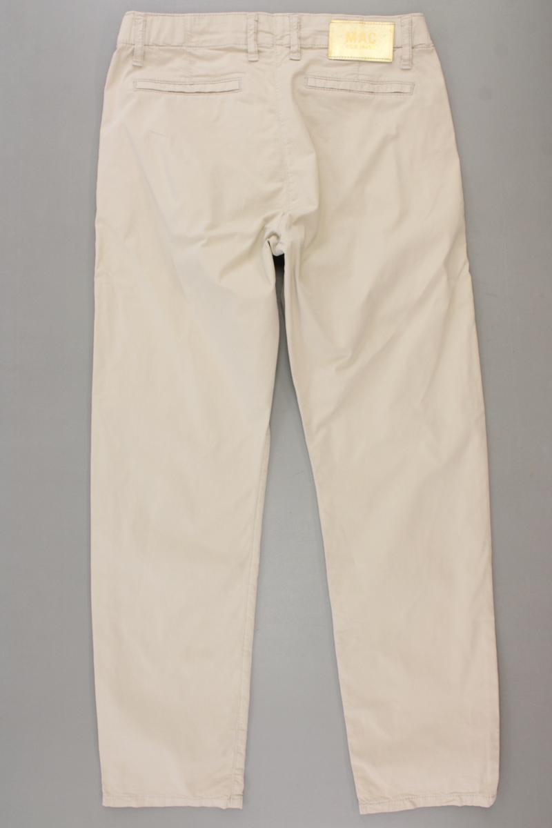 MAC Hose Gr. 34 creme aus Baumwolle