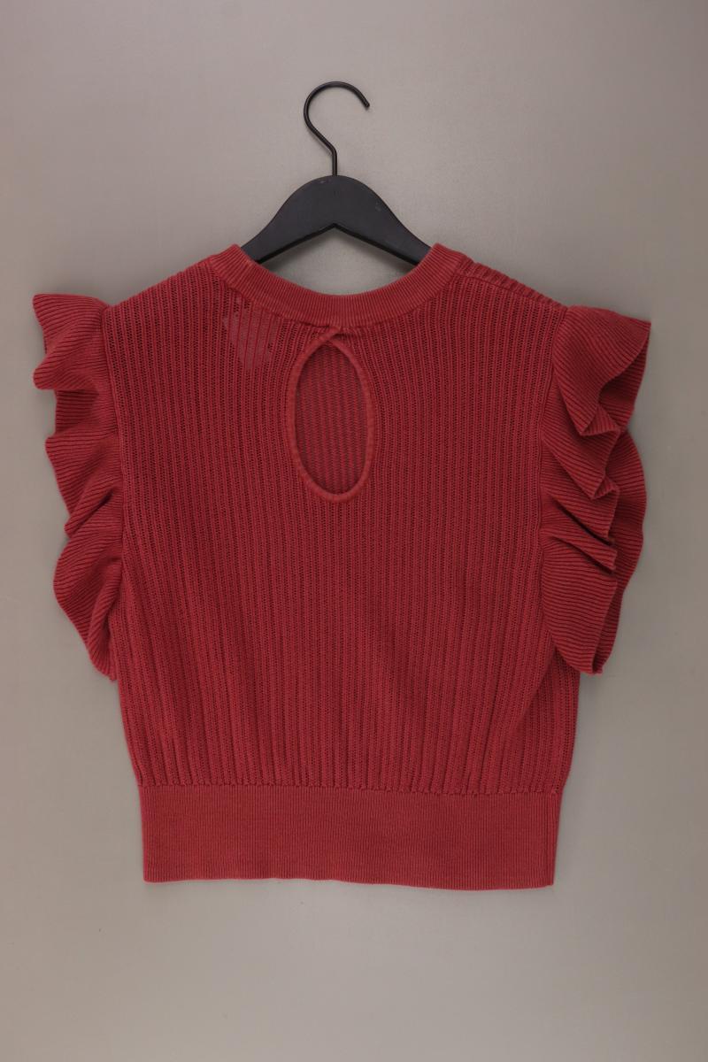 edc by Esprit Strickshirt Gr. XS Kurzarm rot