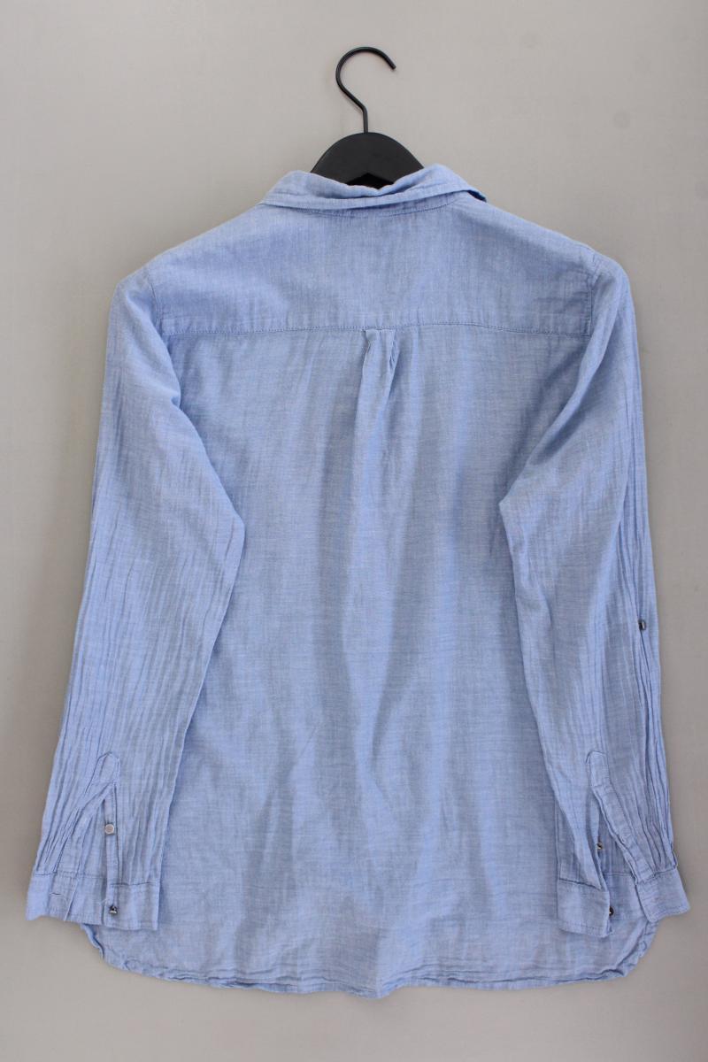 Pepper Corn Langarmbluse Gr. L blau aus Baumwolle