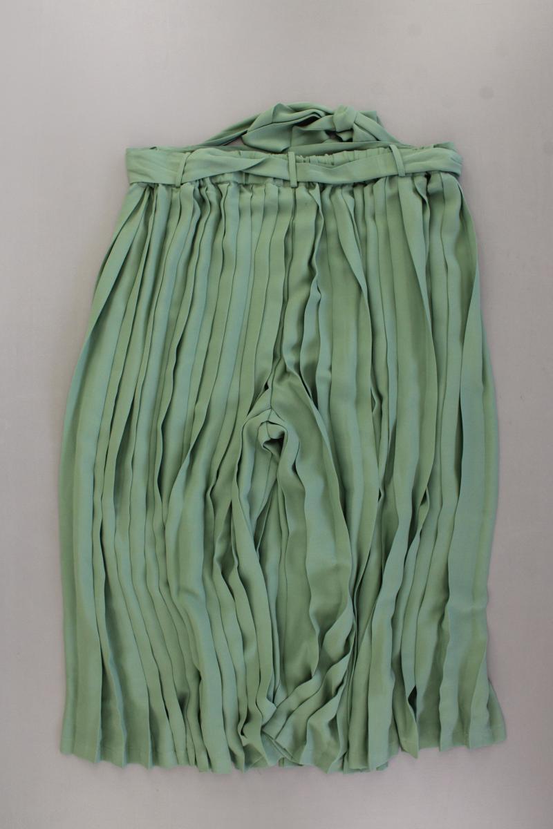 Alfredo Pauly Stoffhose Gr. 44 mit Gürtel grün aus Polyester