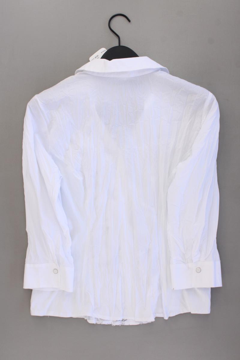 Biba Classic Bluse Gr. 40 neu mit Etikett Neupreis: 59,95€! 3/4 Ärmel weiß
