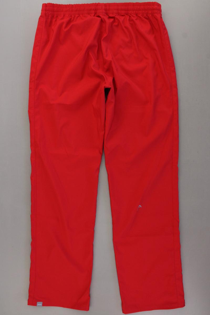 HEAD Jogginghose für Herren Gr. XL neuwertig rot aus Polyester
