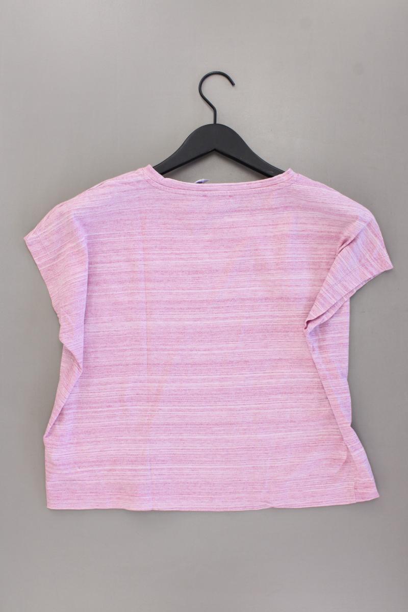 Esprit Cropped Shirt Gr. M Kurzarm rosa aus Baumwolle