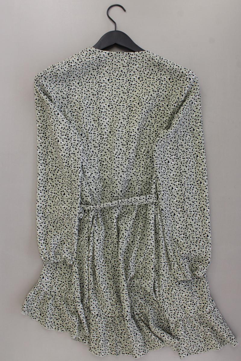 Only Wickelkleid Gr. 36 Langarm grün aus Polyester