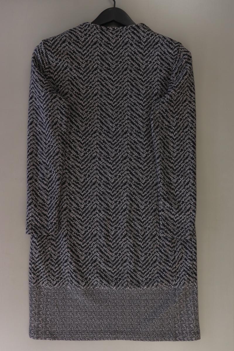 BARBARA LEBEK Langarmkleid Gr. 38 gestreift schwarz aus Polyester