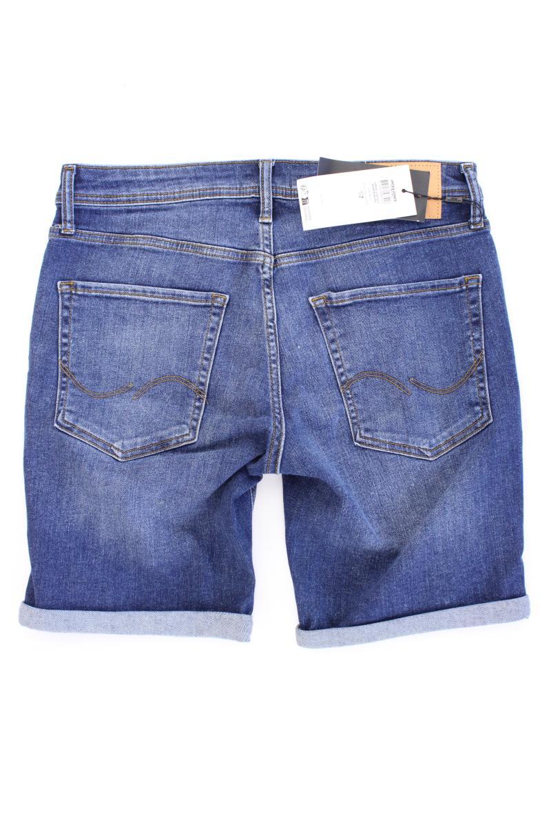 Jack & Jones Jeansshorts für Herren Gr. M neu mit Etikett blau aus Baumwolle