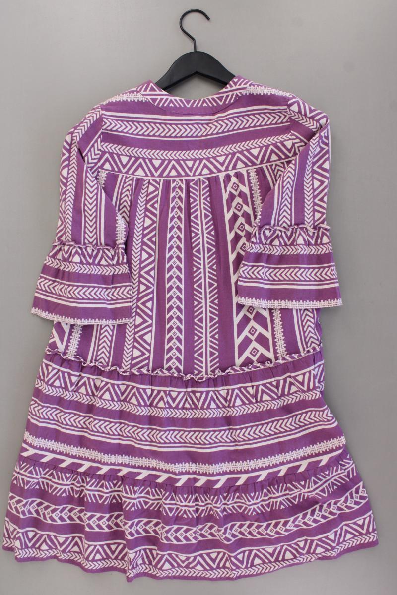 Vero Moda Sommerkleid Gr. XS 3/4 Ärmel lila aus Baumwolle