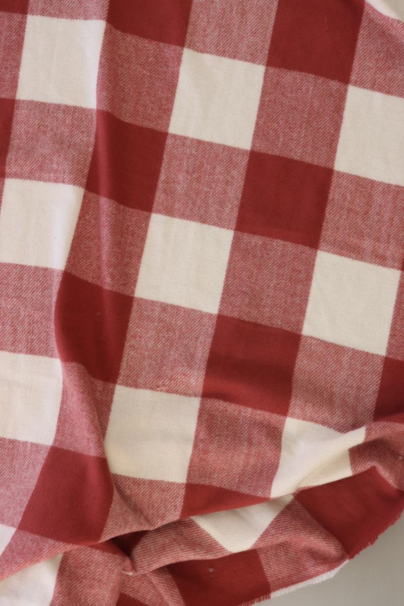 Bruno Banani Schal kariert rot aus Polyester