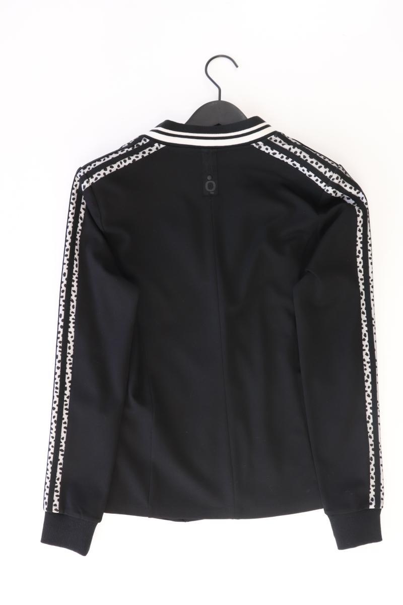 Esqualo Regular Blazer Gr. L mit Tierdruck schwarz aus Viskose