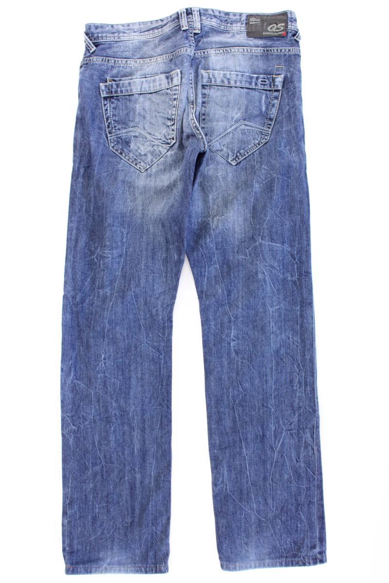 QS by s.Oliver Straight Jeans für Herren Gr. W32/L32 Modell Pete blau