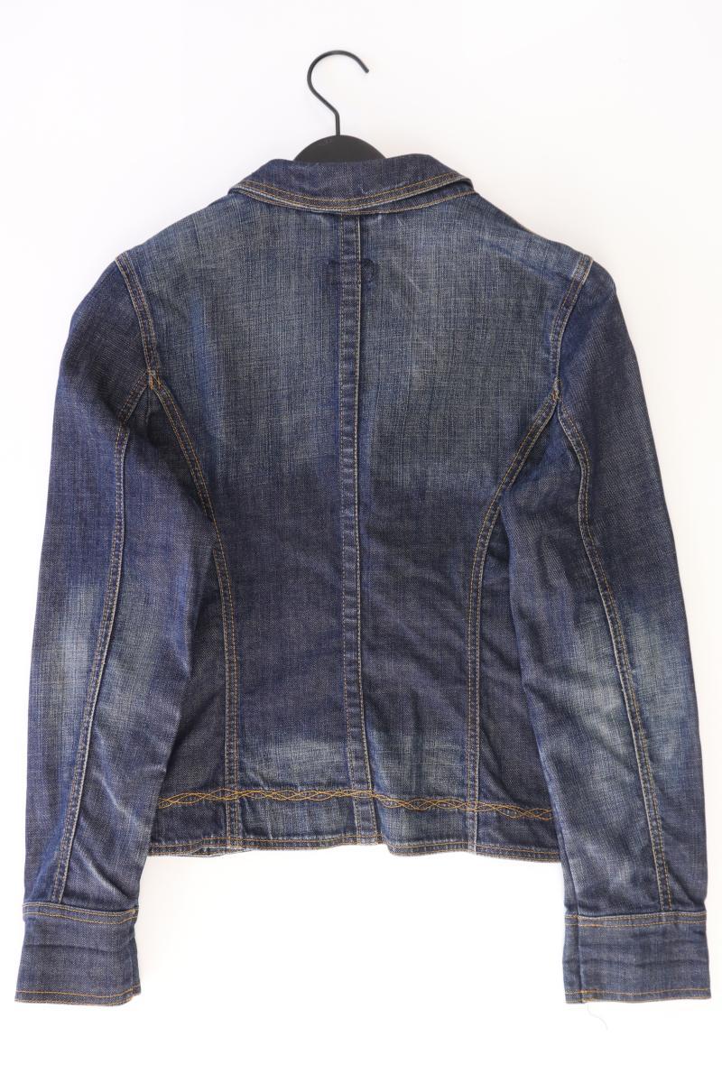 Mexx Jeansjacke Gr. 42 Vintage blau aus Baumwolle