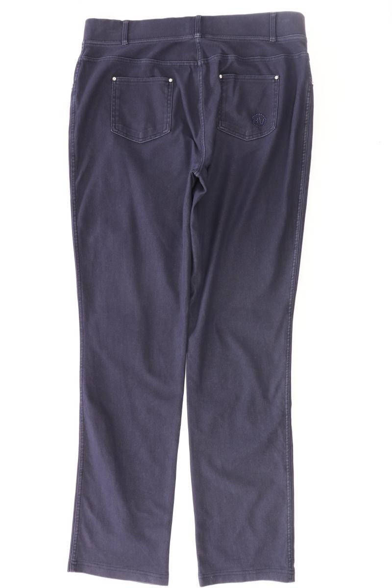 Helena Vera Stretchhose Gr. 44/46 blau aus Baumwolle