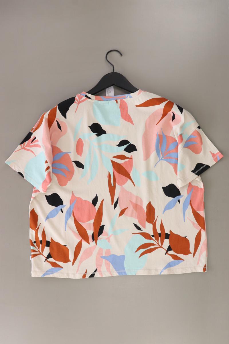QS by s.Oliver Printshirt Gr. XL Kurzarm mehrfarbig aus Baumwolle