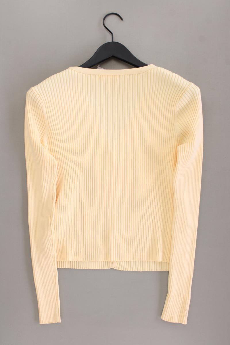 H&M Cardigan Gr. XL neuwertig Langarm gelb aus Viskose