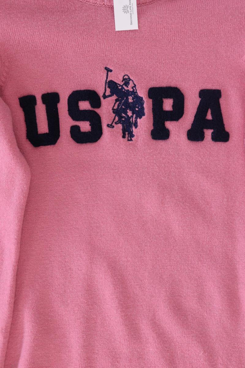 U.S. Polo Assn Feinstrickpullover Gr. S pink aus Polyester