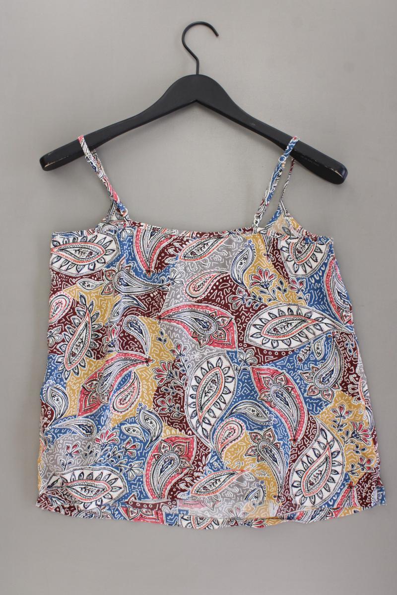 Esprit Spaghetti-Top Gr. 38 mit Paisleymuster mehrfarbig aus Viskose
