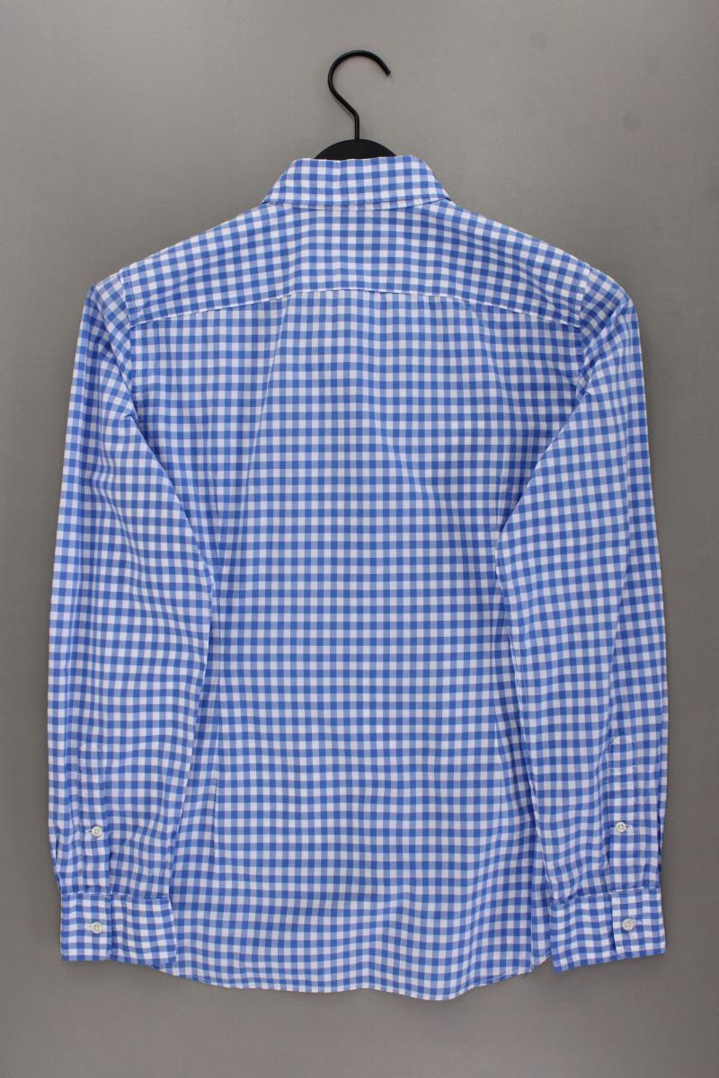 Ralph Lauren Karobluse Gr. UK 14 (L) kariert Langarm blau aus Baumwolle