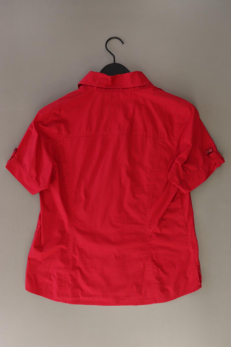 Cecil Kurzarmbluse Gr. M rot aus Baumwolle