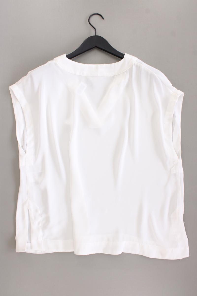 H&M Kurzarmbluse Gr. XL creme aus Polyester